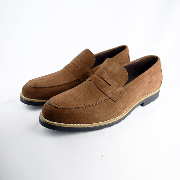 Classique 220-3 marron daim pour homme ...............  Mocassin homme Maroc